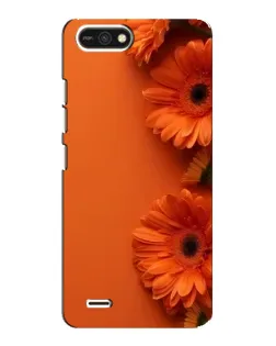 Чехол для TECNO POP 2F с картинкой «Оранжевые герберы» Чехол для TECNO POP 2F с картинкой «Оранжевые герберы»