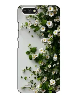 Чехол для TECNO POP 2F с картинкой «Ветка мелких белых цветов» Чехол для TECNO POP 2F с картинкой «Ветка мелких белых цветов»