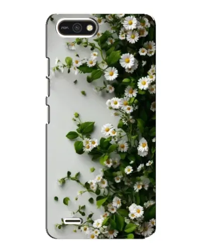 Чехол для TECNO POP 2F с картинкой «Ветка мелких белых цветов» Чехол для TECNO POP 2F с картинкой «Ветка мелких белых цветов»