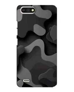Чехол для TECNO POP 2F с картинкой «Темный абстрактный камуфляж» Чехол для TECNO POP 2F с картинкой «Темный абстрактный камуфляж»