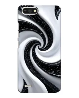 Чехол для TECNO POP 2F с картинкой «Черно-белая спираль» Чехол для TECNO POP 2F с картинкой «Черно-белая спираль»