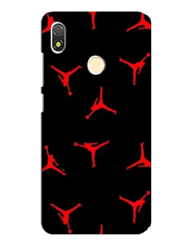 Чехол для TECNO POP 3 с картинкой «Jordan Red Pattern» Чехол для TECNO POP 3 с картинкой «Jordan Red Pattern»