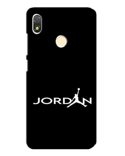 Чехол для TECNO POP 3 с картинкой «Jordan White Logo» Чехол для TECNO POP 3 с картинкой «Jordan White Logo»