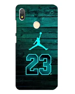 Чохол для TECNO POP 3 з картинкою «Jordan Cyan 23»