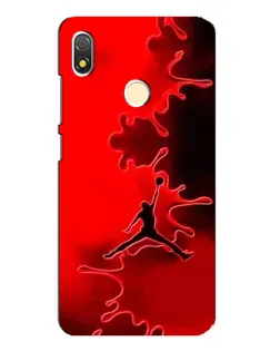 Чохол для TECNO POP 3 з картинкою «Jordan Red Smoke»