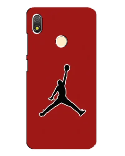 Чехол для TECNO POP 3 с картинкой «Jordan Red Back» Чехол для TECNO POP 3 с картинкой «Jordan Red Back»