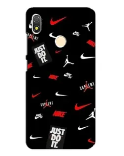 Чохол для TECNO POP 3 з картинкою «Nike Mix Pattern»