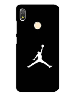 Чохол для TECNO POP 3 з картинкою «Jordan Silhouette»