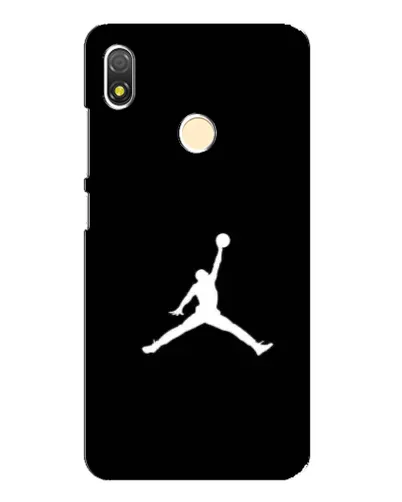 Чехол для TECNO POP 3 с картинкой «Jordan Silhouette» Чехол для TECNO POP 3 с картинкой «Jordan Silhouette»