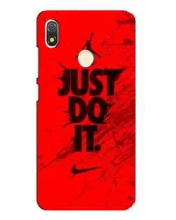 Чохол для TECNO POP 3 з картинкою «Nike Just Do It»