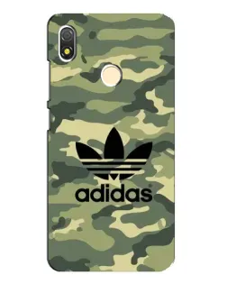 Чохол для TECNO POP 3 з картинкою «Мілітарі стиль Adidas»