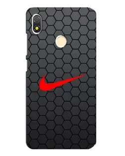 Чохол для TECNO POP 3 з картинкою «Nike — карбонова сітка»