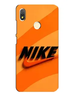 Чохол для TECNO POP 3 з картинкою «Помаранчевий драйв Nike»