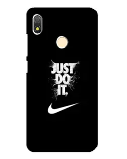 Чохол для TECNO POP 3 з картинкою «Текстовий принт Nike»