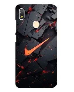 Чохол для TECNO POP 3 з картинкою «Nike — ефект розломів»