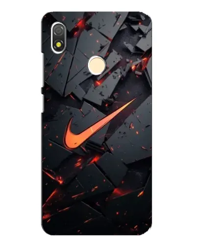 Чохол для TECNO POP 3 з картинкою «Nike — ефект розломів» Чохол для TECNO POP 3 з картинкою «Nike — ефект розломів»