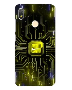 Чохол для TECNO POP 3 з картинкою «Nike — золота іскра»