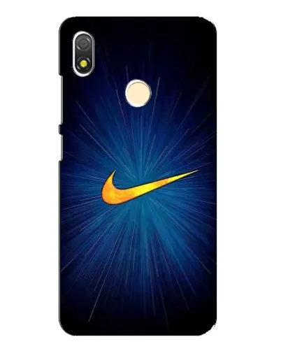Чехол для TECNO POP 3 с картинкой «Синий пульс Nike» Чехол для TECNO POP 3 с картинкой «Синий пульс Nike»