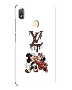 Чехол для TECNO POP 3 с картинкой «LV и Микки Маус»