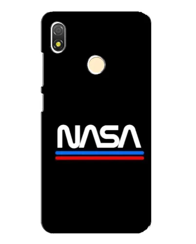 Чохол для TECNO POP 3 з картинкою «NASA — класика Red Blue» Чохол для TECNO POP 3 з картинкою «NASA — класика Red Blue»