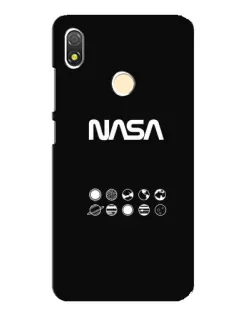 Чохол для TECNO POP 3 з картинкою «NASA — технічний принт»