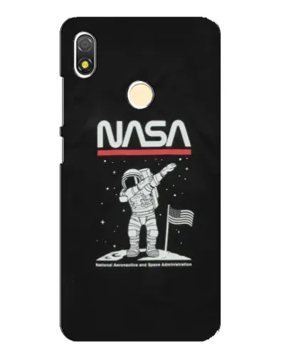 Чохол для TECNO POP 3 з картинкою «NASA — крокуємо по Місяцю» Чохол для TECNO POP 3 з картинкою «NASA — крокуємо по Місяцю»