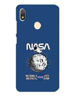 Чохол для TECNO POP 3 з картинкою «NASA — місячна місія»