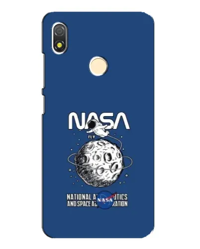 Чохол для TECNO POP 3 з картинкою «NASA — місячна місія» Чохол для TECNO POP 3 з картинкою «NASA — місячна місія»