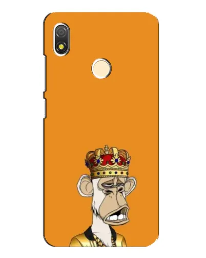 Чехол для TECNO POP 3 с картинкой «Золотая обезьяна Bored Ape» Чехол для TECNO POP 3 с картинкой «Золотая обезьяна Bored Ape»