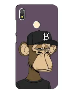 Чохол для TECNO POP 3 з картинкою «Bored Ape в кепці» Чохол для TECNO POP 3 з картинкою «Bored Ape в кепці»