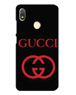 Чехол для TECNO POP 3 с картинкой «Gucci — красный логотип» Чехол для TECNO POP 3 с картинкой «Gucci — красный логотип»