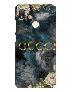 Чехол для TECNO POP 3 с картинкой «Абстрактные цветы Gucci» Чехол для TECNO POP 3 с картинкой «Абстрактные цветы Gucci»