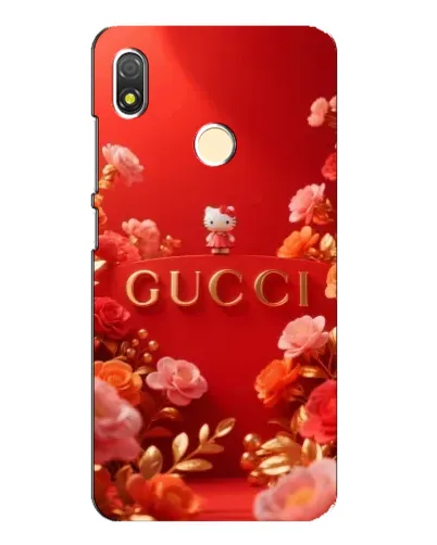 Чехол для TECNO POP 3 с картинкой «Gucci — золотой сад»