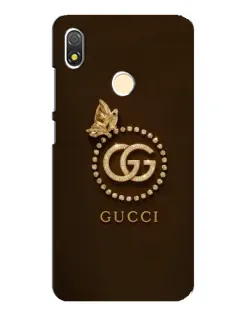 Чехол для TECNO POP 3 с картинкой «Gucci — золотая бабочка» Чехол для TECNO POP 3 с картинкой «Gucci — золотая бабочка»