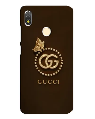 Чехол для TECNO POP 3 с картинкой «Gucci — золотая бабочка»