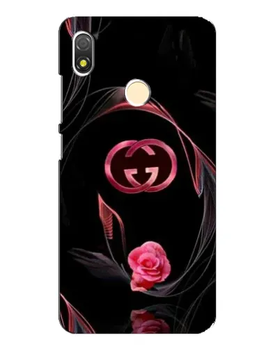 Чехол для TECNO POP 3 с картинкой «Gucci — неоновая роза»