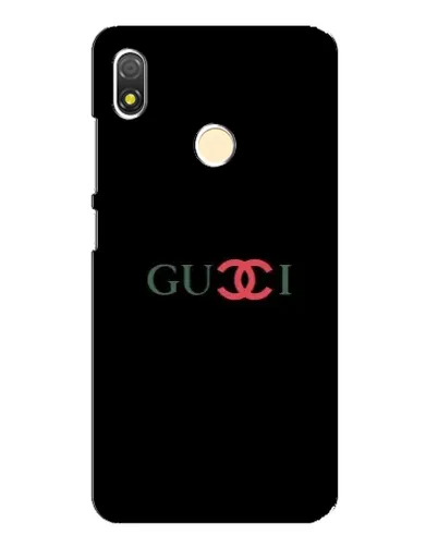 Чехол для TECNO POP 3 с картинкой «Gucci — красный градиент»