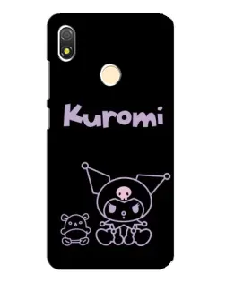 Чохол для TECNO POP 3 з картинкою «Kuromi — чорний мінімалізм» Чохол для TECNO POP 3 з картинкою «Kuromi — чорний мінімалізм»