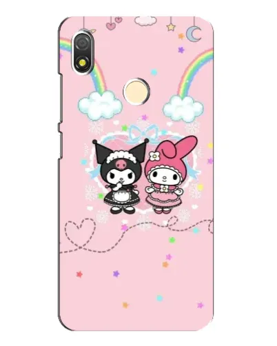 Чехол для TECNO POP 3 с картинкой «My Melody и Kuromi»