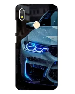 Чохол для TECNO POP 3 з картинкою «Погляд BMW з синіми фарами» Чохол для TECNO POP 3 з картинкою «Погляд BMW з синіми фарами»