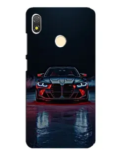 Чохол для TECNO POP 3 з картинкою «BMW на мокрій дорозі»