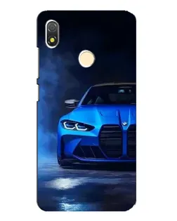 Чохол для TECNO POP 3 з картинкою «Блакитна BMW M4»