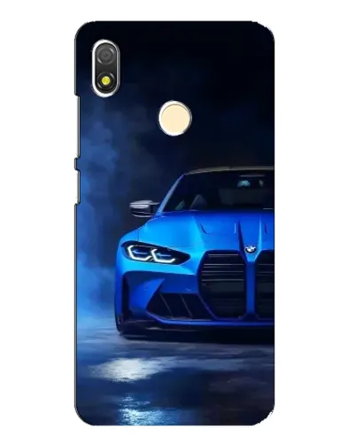 Чехол для TECNO POP 3 с картинкой «Голубая BMW M4» Чехол для TECNO POP 3 с картинкой «Голубая BMW M4»