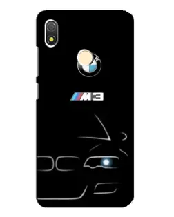 Чохол для TECNO POP 3 з картинкою «Мінімалістичний принт BMW M3»