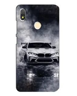 Чохол для TECNO POP 3 з картинкою «BMW крізь туман»