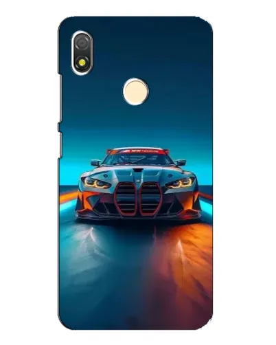 Чехол для TECNO POP 3 с картинкой «BMW — огни неона» Чехол для TECNO POP 3 с картинкой «BMW — огни неона»