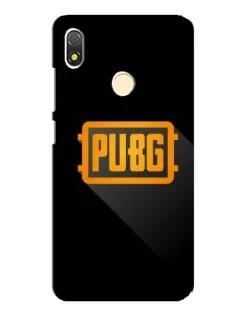 Чехол для TECNO POP 3 с картинкой «PUBG — рамка лого»