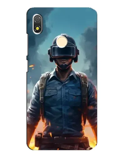 Чехол для TECNO POP 3 с картинкой «PUBG — реалистичный герой» Чехол для TECNO POP 3 с картинкой «PUBG — реалистичный герой»
