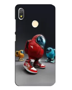 Чохол для TECNO POP 3 з картинкою «Among Us — 3D стиль»