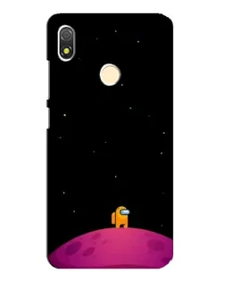 Чохол для TECNO POP 3 з картинкою «Самотній герой на планеті»